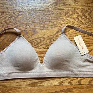 NWT- Thirdlove lifting wireless bra. Small. Taupe.